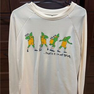 SHEIN Cream Grinch Christmas Sweater